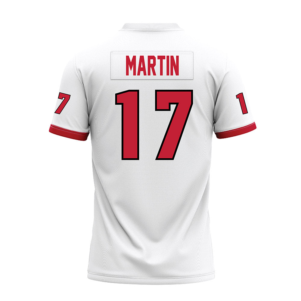 Miami of Ohio - NCAA Football : Kaleb Martin - White Premium Football Jersey-1