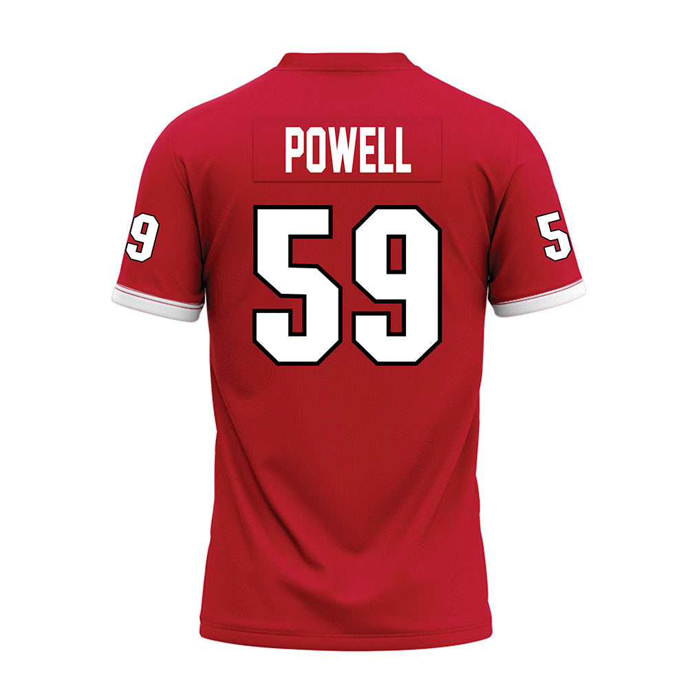 Miami of Ohio - NCAA Football : Hudson Powell - Red Premium Football Jersey-1
