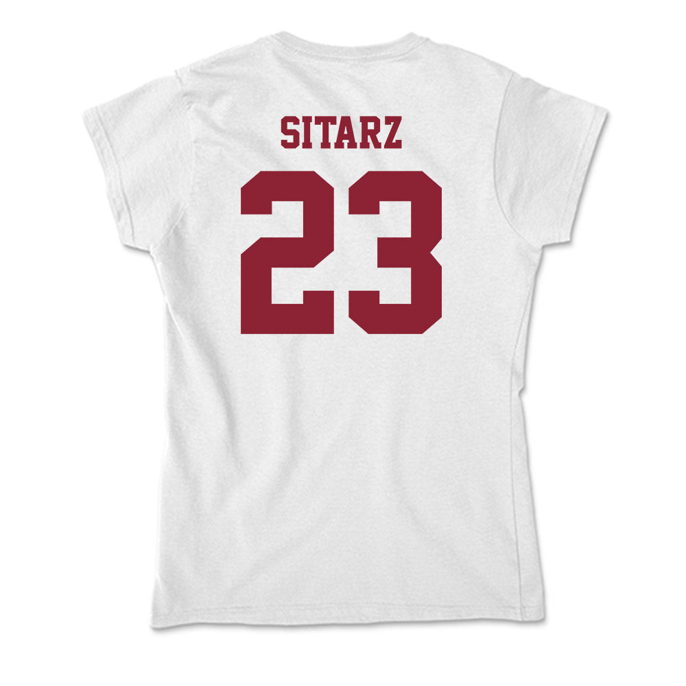 UMass - NCAA Baseball : Gavin Sitarz - Soft Style Women’s T-Shirt-1