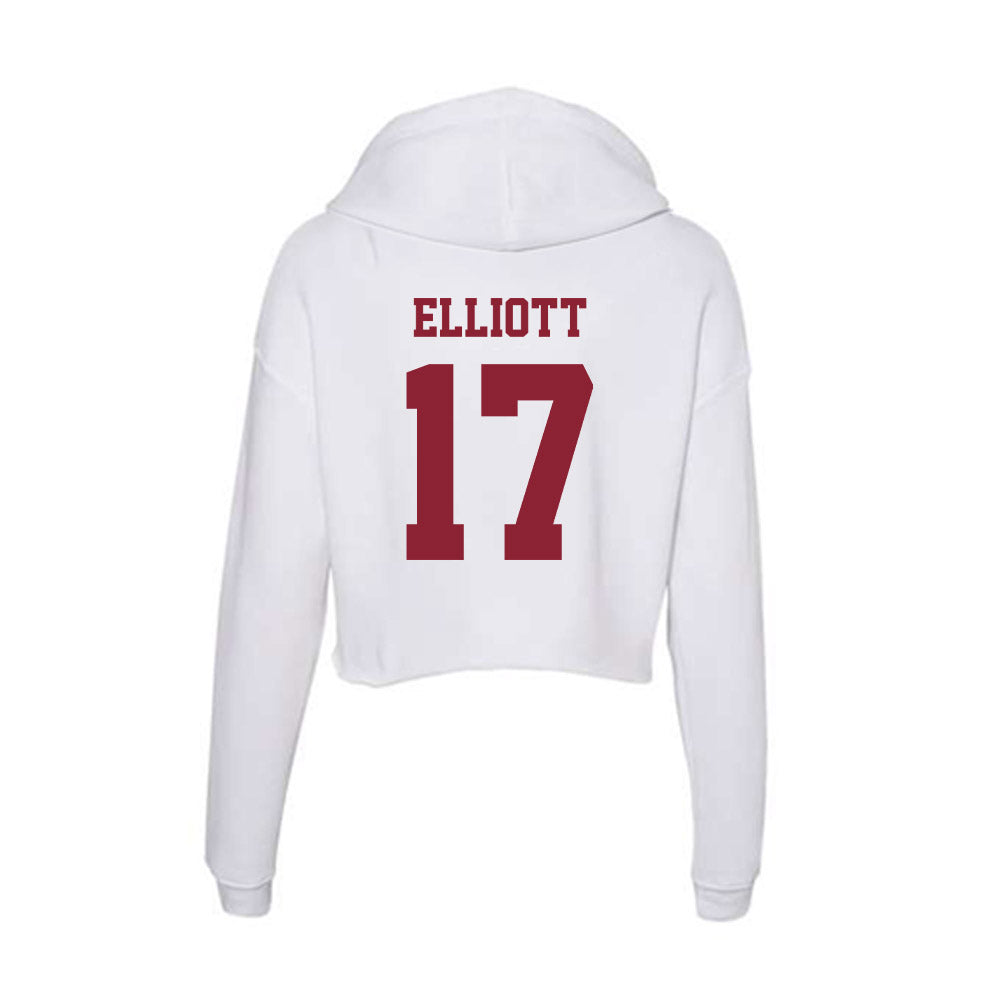 - NCAA Football : Dallas Elliott - Women's Crop Fleece Hoodie-1