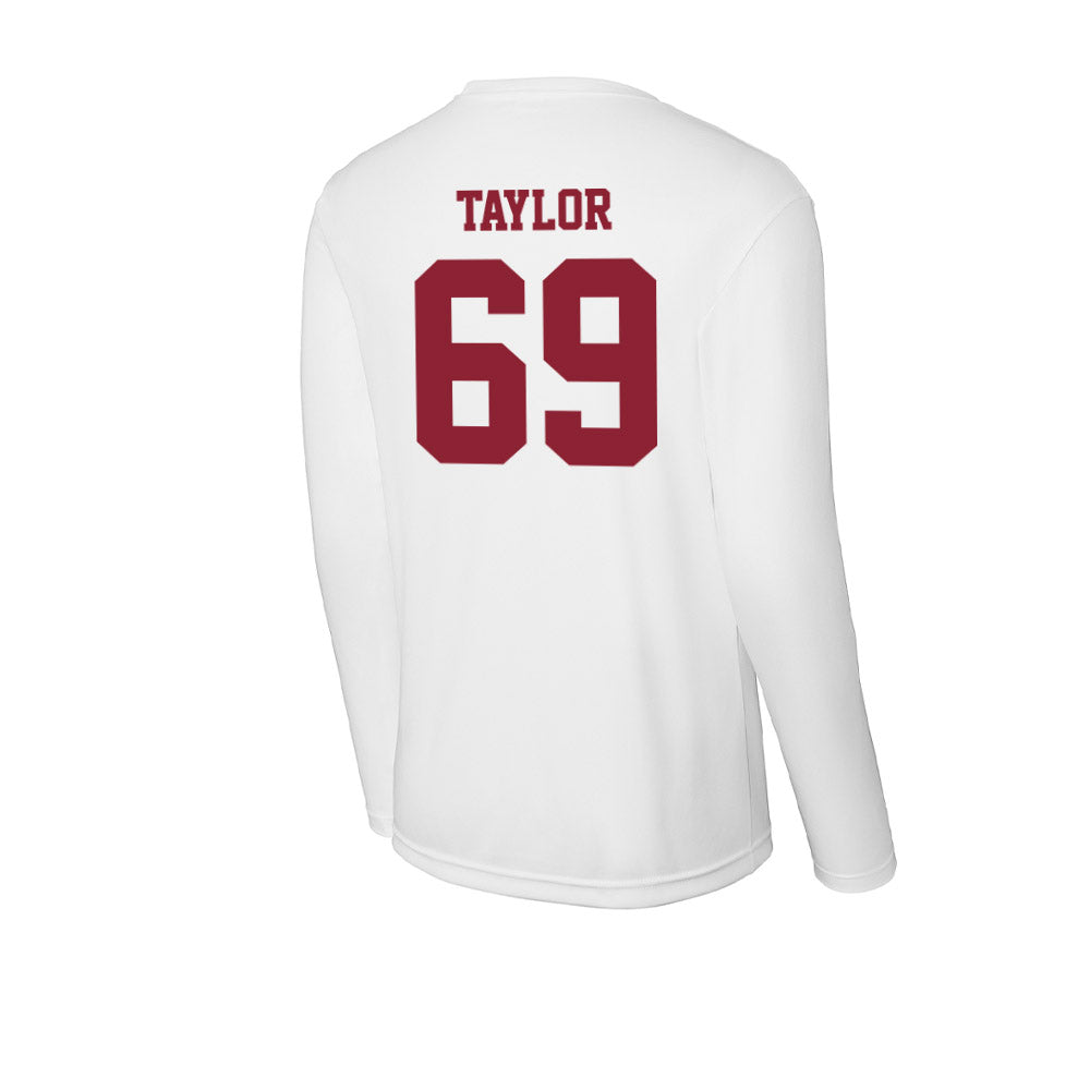 UMass - NCAA Football : Brock Taylor - Activewear Long Sleeve T-Shirt-1