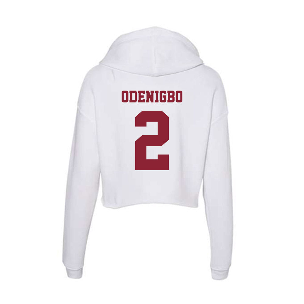 - NCAA Women's Basketball : Chinenye Odenigbo - Women's Crop Fleece Hoodie-1