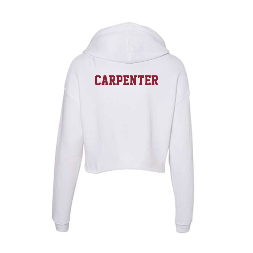 - NCAA Women's Rowing : Lauren Carpenter - Women's Crop Fleece Hoodie-1