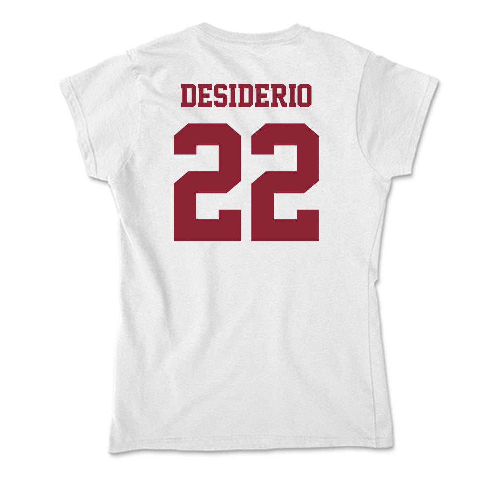 UMass - NCAA Football : Cookie Desiderio - Soft Style Women’s T-Shirt-1
