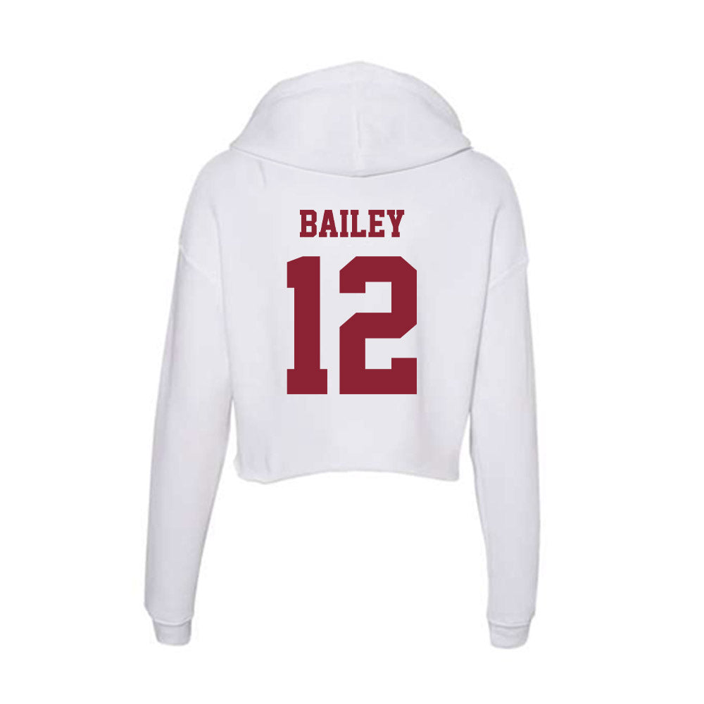 - NCAA Football : Brennen Bailey - Women's Crop Fleece Hoodie-1