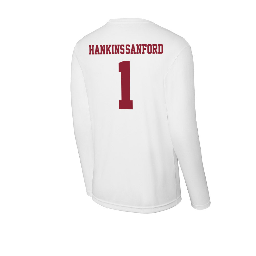 UMass - NCAA Men's Basketball : Daniel Hankins-Sanford - Activewear Long Sleeve T-Shirt