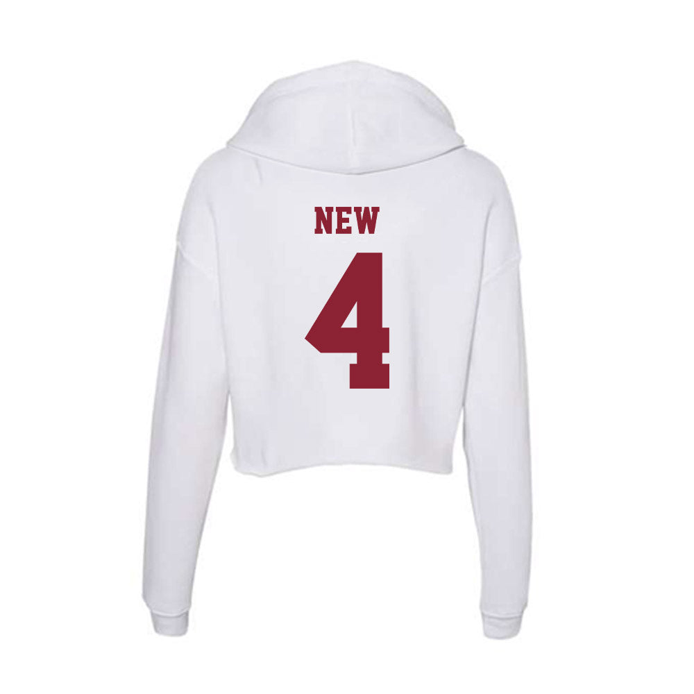 - NCAA Men's Lacrosse : Blaise New - Women's Crop Fleece Hoodie-1