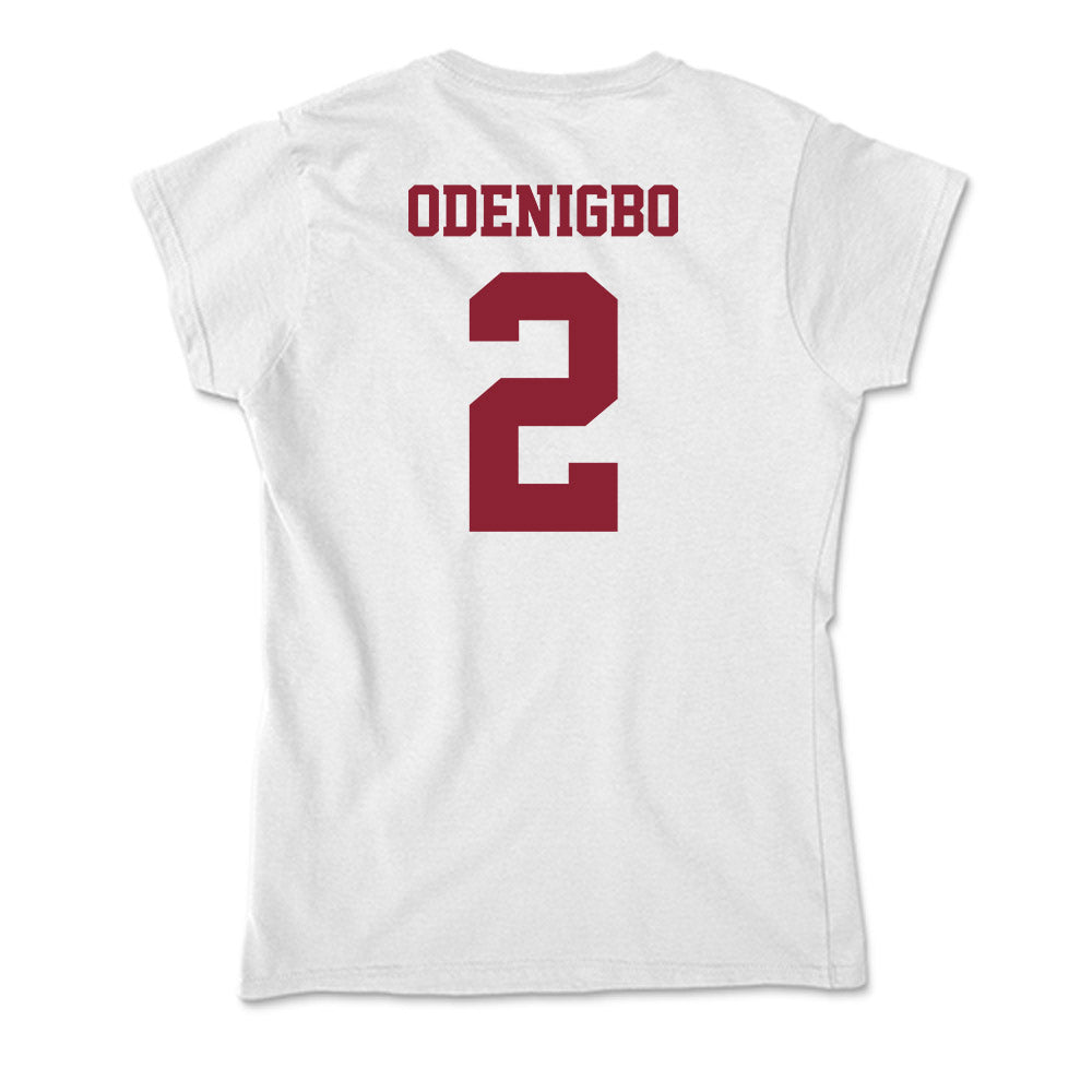 UMass - NCAA Women's Basketball : Chinenye Odenigbo - Soft Style Women’s T-Shirt-1