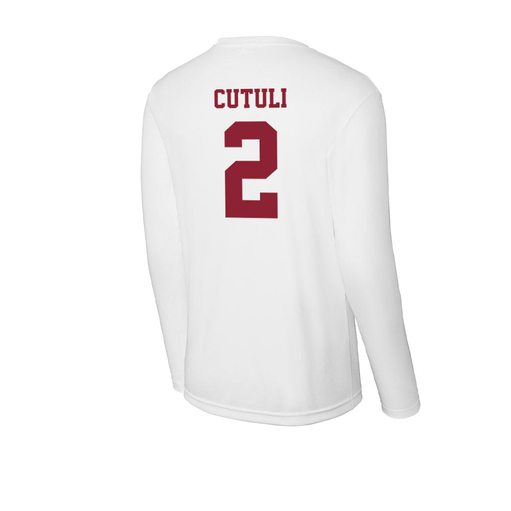 UMass - NCAA Softball : Olivia Cutuli - Activewear Long Sleeve T-Shirt-1