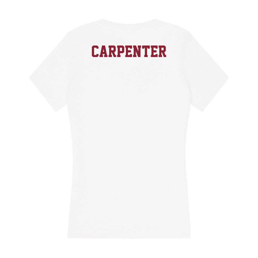 UMass - NCAA Women's Rowing : Lauren Carpenter - Women's V-Neck T-Shirt-1