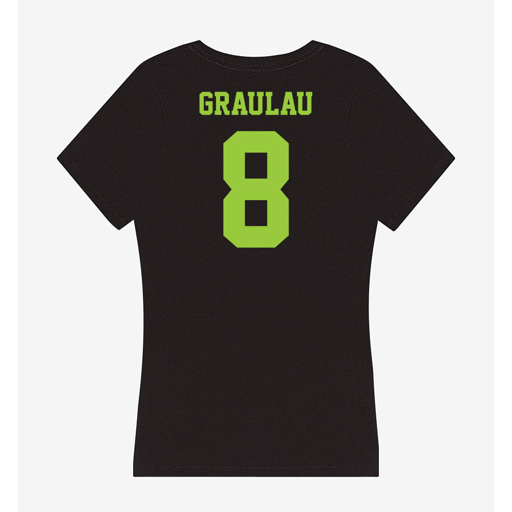 USF - NCAA Baseball : Gabe Graulau - Women's V-Neck T-Shirt-1