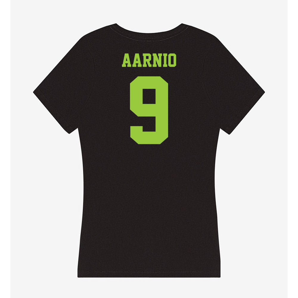 USF - NCAA Women's Basketball : Janette Aarnio - Women's V-Neck T-Shirt-1