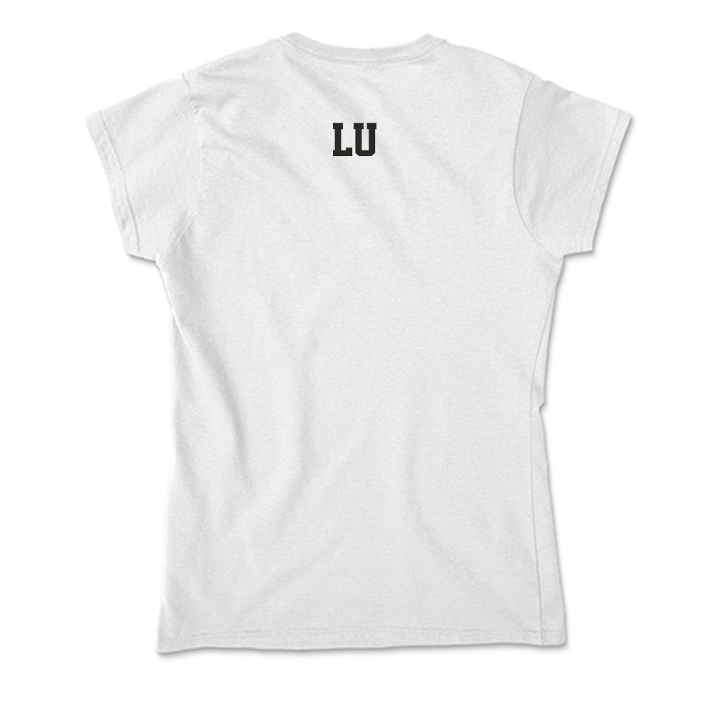 Marshall - NCAA Women's Swimming & Diving : Esther Lu - Classic Shersey Soft Style Women’s T-Shirt-1