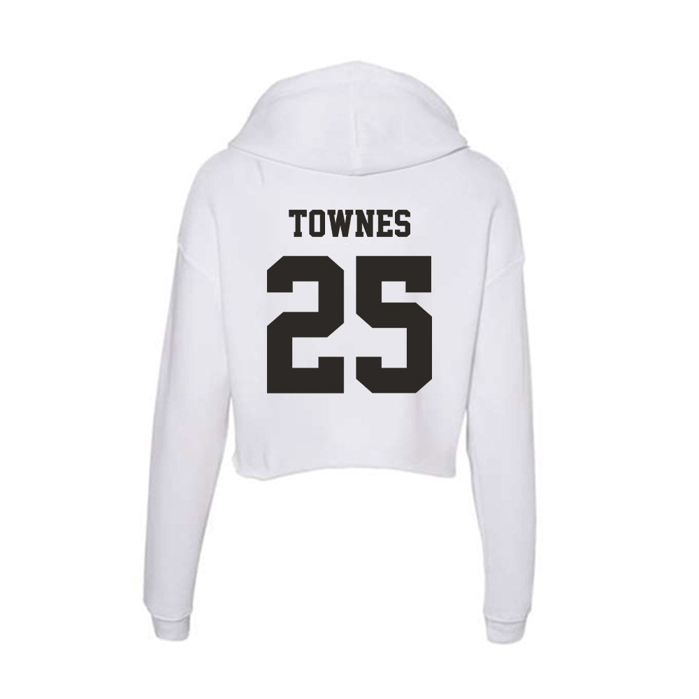 Marshall - NCAA Women's Soccer : Madison Townes - Classic Shersey Women's Crop Fleece Hoodie-1