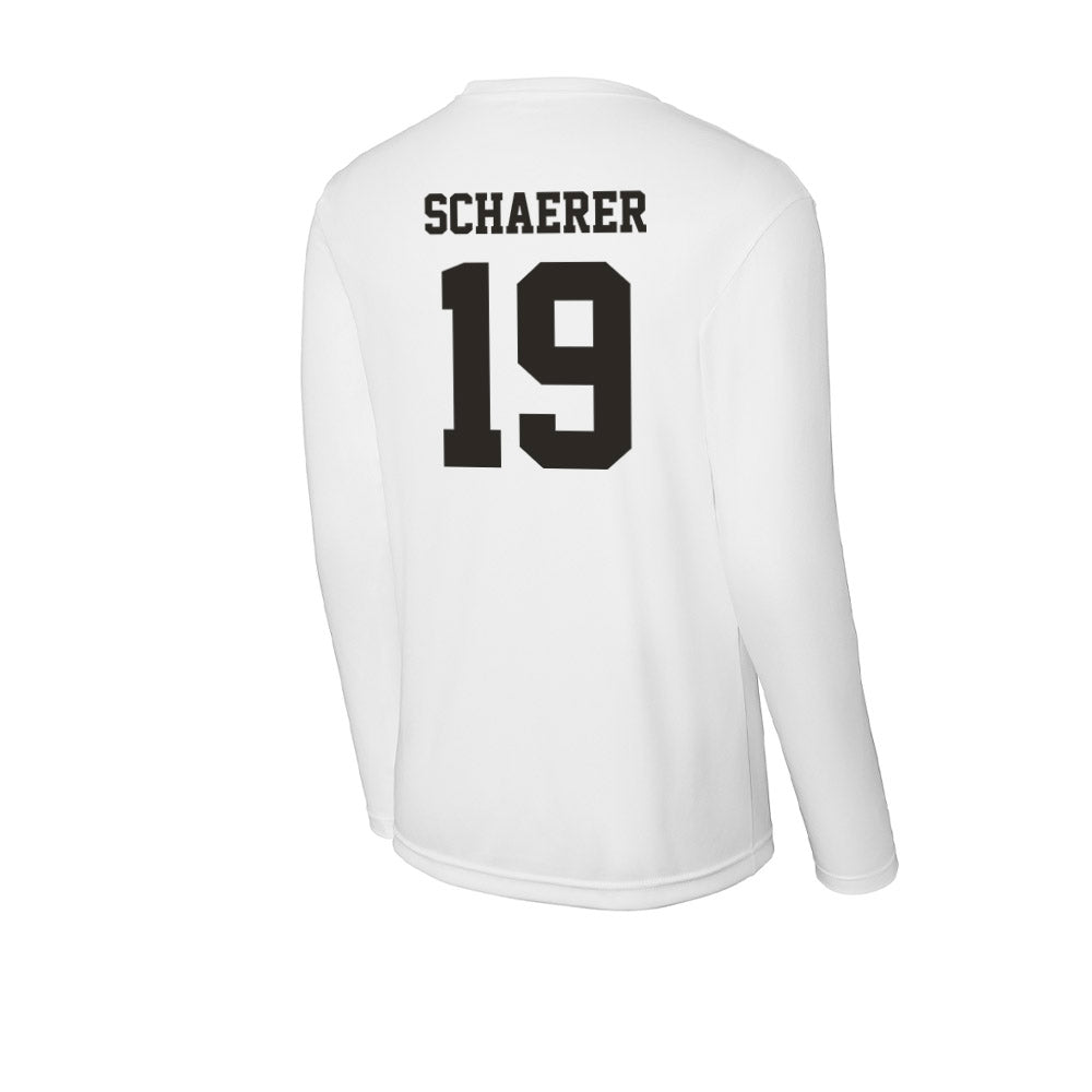 Marshall - NCAA Men's Soccer : Yasha Schaerer - Classic Shersey Activewear Long Sleeve T-Shirt-1
