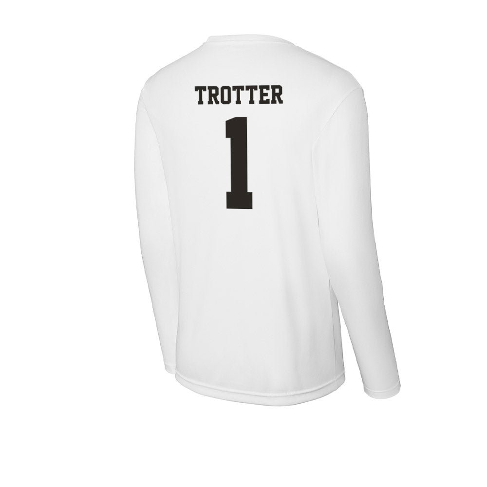 Marshall - NCAA Football : Boogie Trotter - Activewear Long Sleeve T-Shirt-1