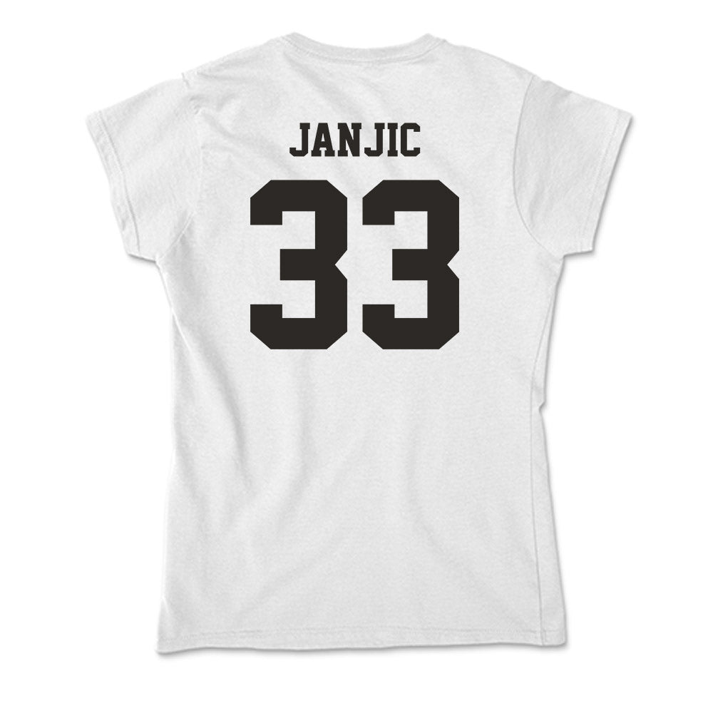 Marshall - NCAA Men's Soccer : Aleksa Janjic - Classic Shersey Soft Style Women’s T-Shirt-1