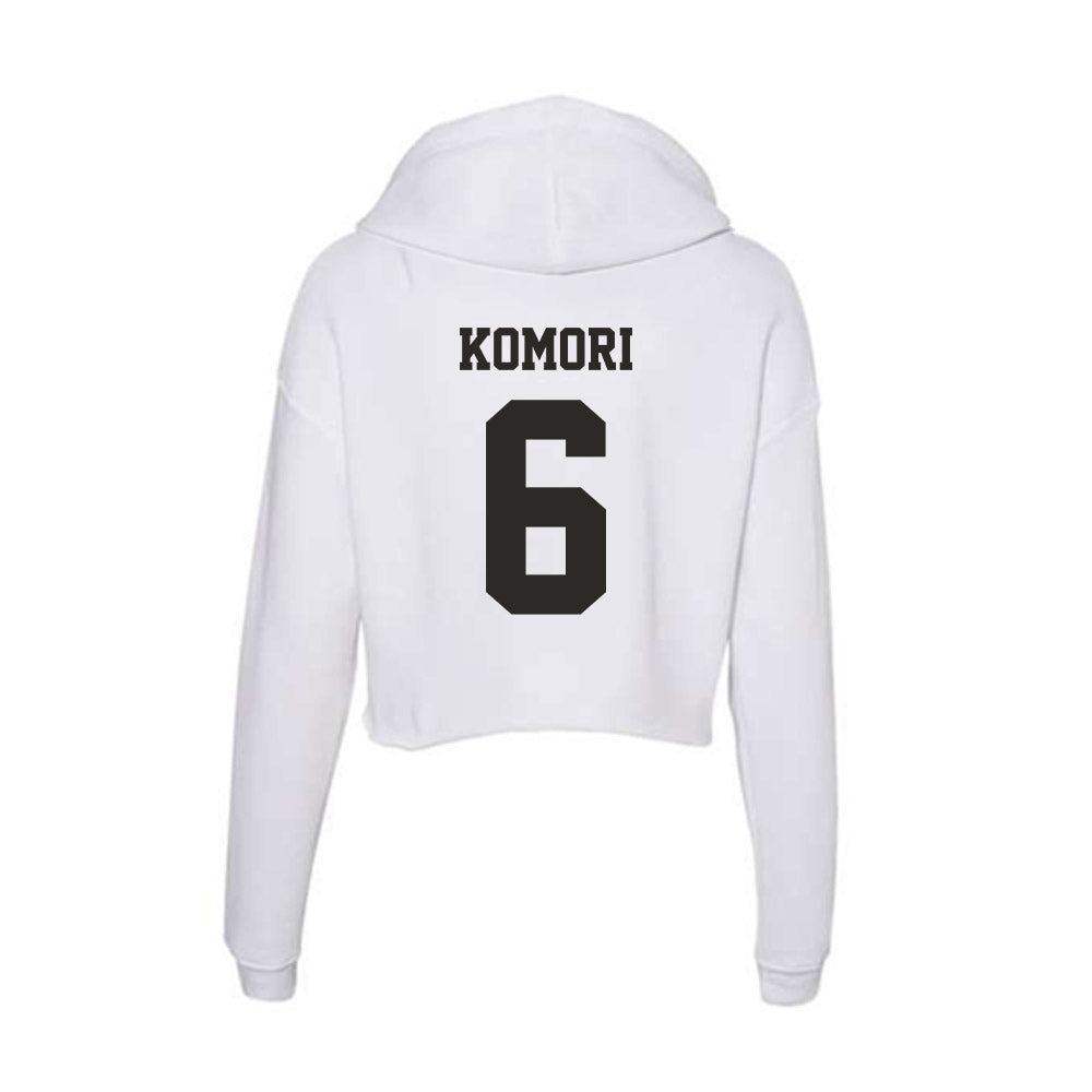 Marshall - NCAA Women's Soccer : Ami Komori - Classic Shersey Women's Crop Fleece Hoodie-1