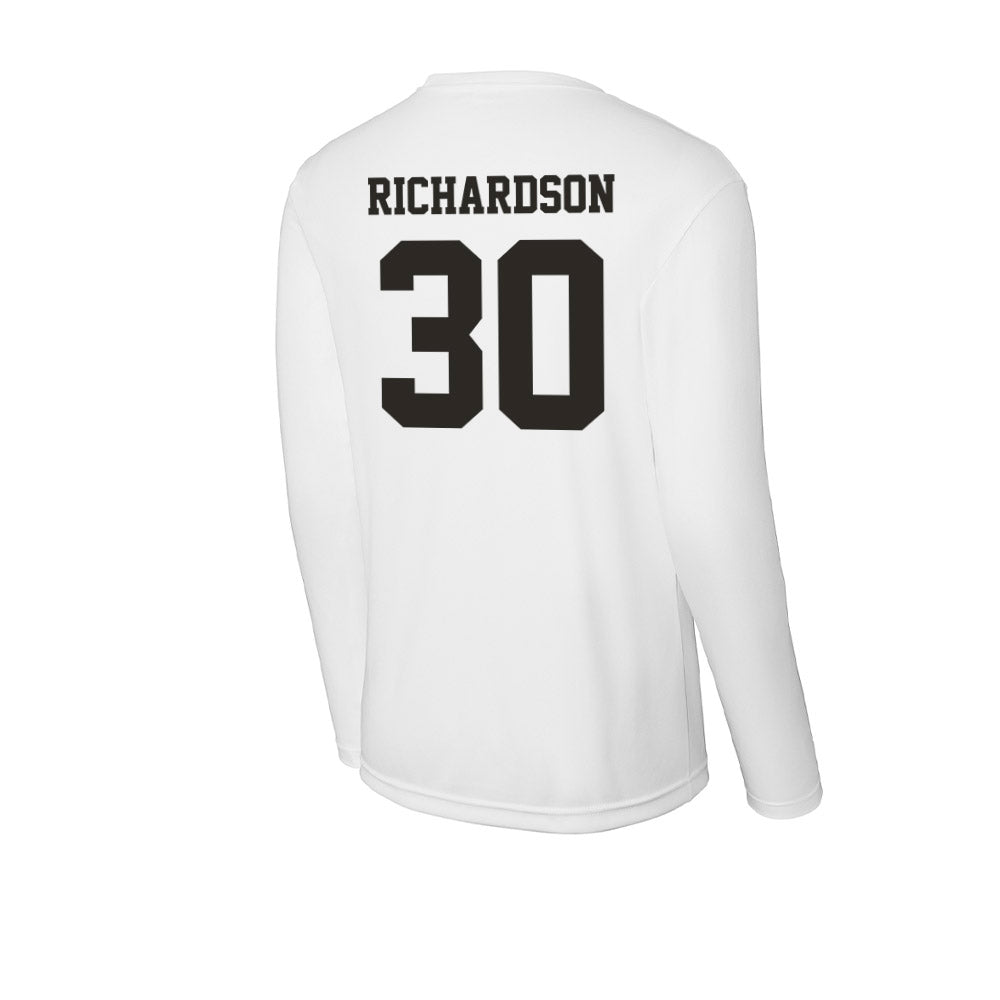 Marshall - NCAA Baseball : Hunter Richardson - Classic Shersey Activewear Long Sleeve T-Shirt-1