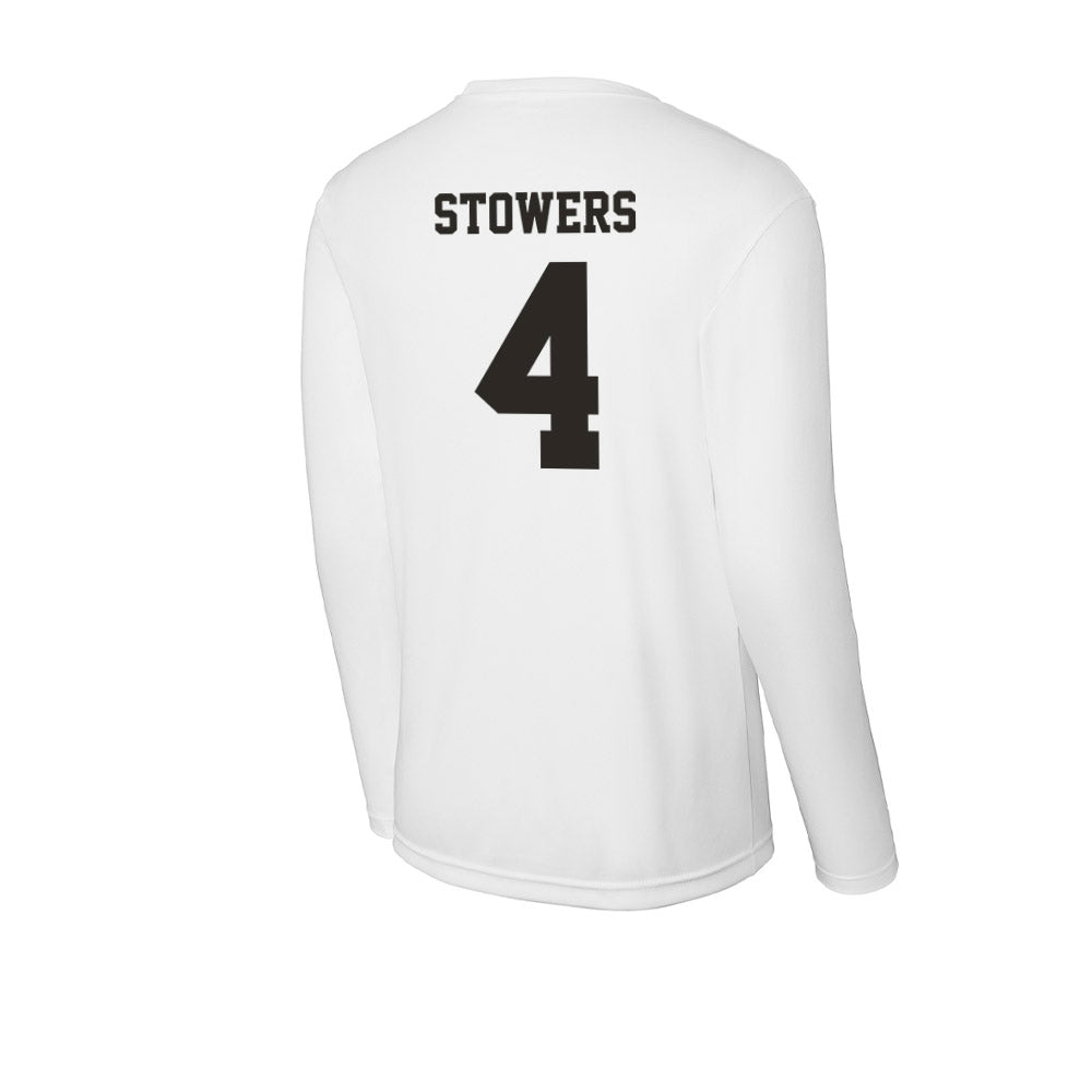 Marshall - NCAA Women's Basketball : Zenthia Stowers - Activewear Long Sleeve T-Shirt-1