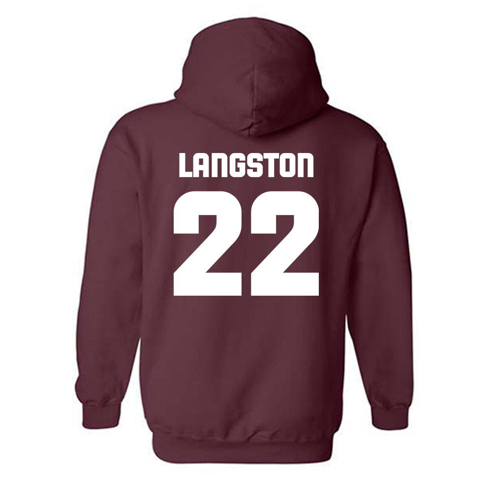 Colgate - NCAA Football : Kenny Langston - Hooded Sweatshirt-1