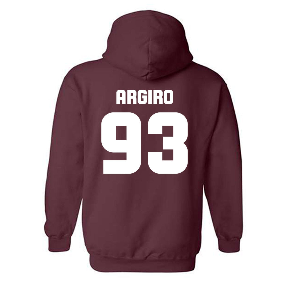 Colgate - NCAA Football : Grant Argiro - Hooded Sweatshirt-1