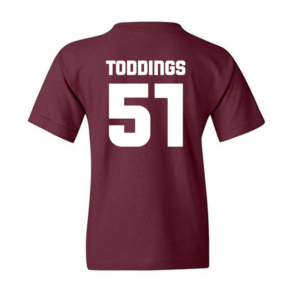 Colgate - NCAA Football : Cole Toddings - Youth T-Shirt-1