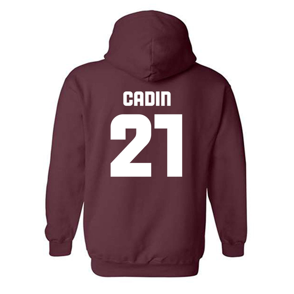 Colgate - NCAA Men's Lacrosse : Carter Cadin - Hooded Sweatshirt-1