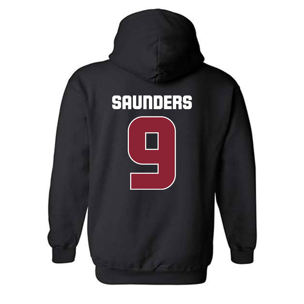 Colgate - NCAA Football : Treyvhon Saunders - Classic Shersey Hooded Sweatshirt-1