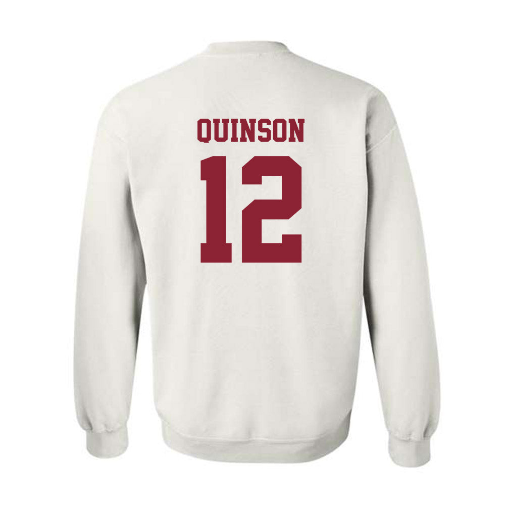 Colgate - NCAA Men's Lacrosse : Casey Quinson - Classic Shersey Crewneck Sweatshirt-1