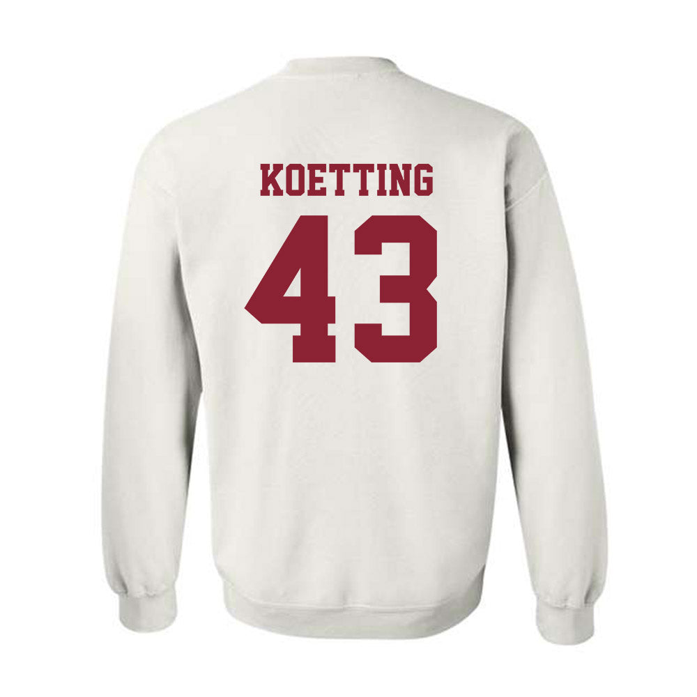 Colgate - NCAA Football : Jeb Koetting - Classic Shersey Crewneck Sweatshirt-1