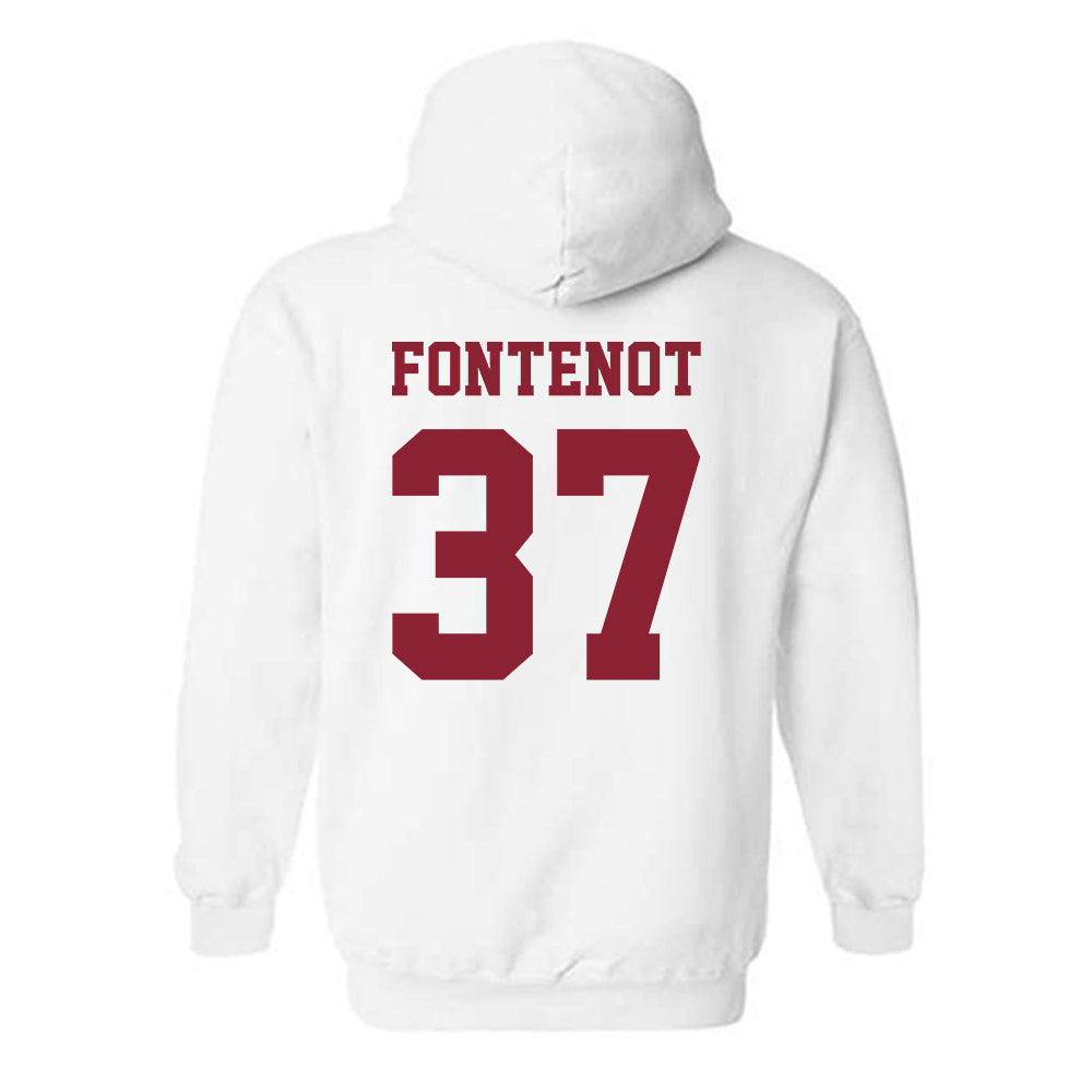 Colgate - NCAA Football : Tyler Fontenot - Classic Shersey Hooded Sweatshirt-1