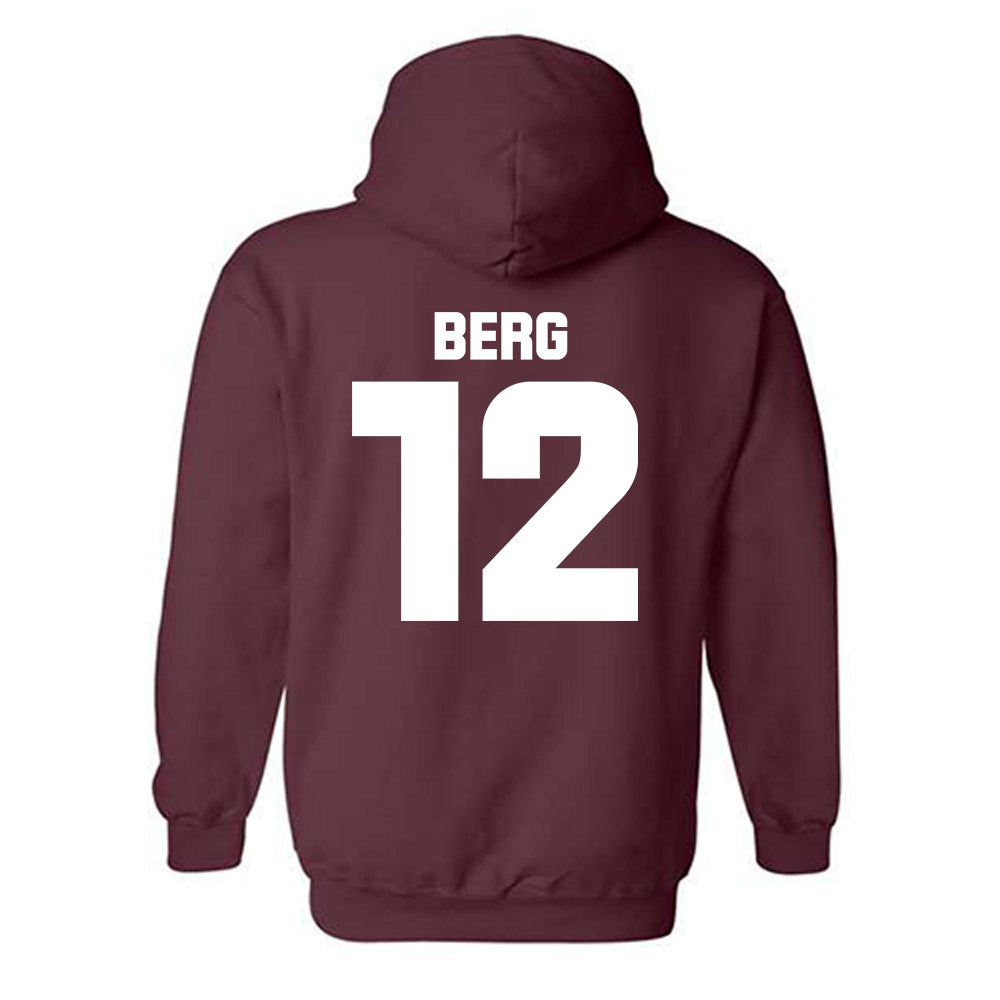 Colgate - NCAA Softball : Sydney Berg - Classic Shersey Hooded Sweatshirt-1