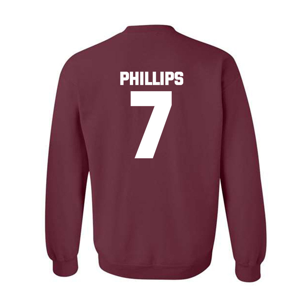Colgate - NCAA Football : Kameron Phillips - Classic Shersey Crewneck Sweatshirt-1
