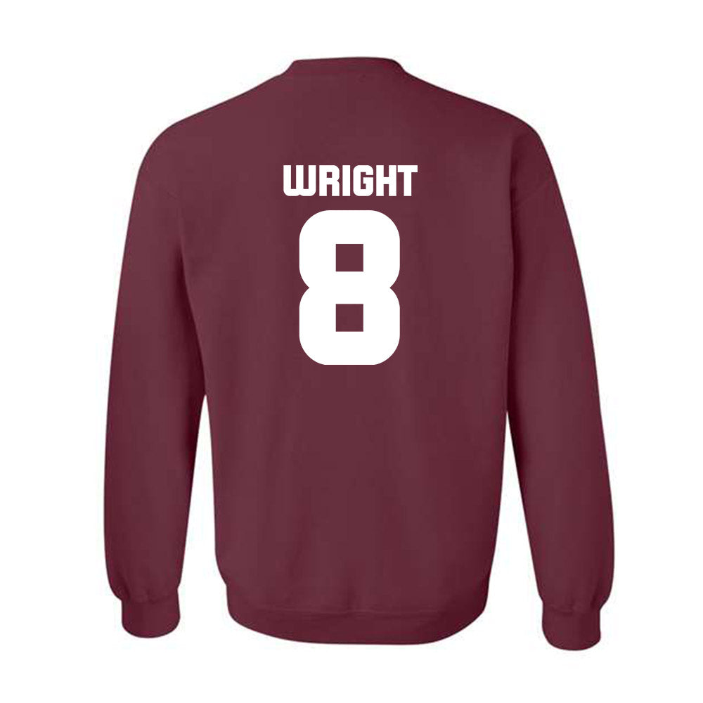 Colgate - NCAA Men's Soccer : Aidan Wright - Classic Shersey Crewneck Sweatshirt-1