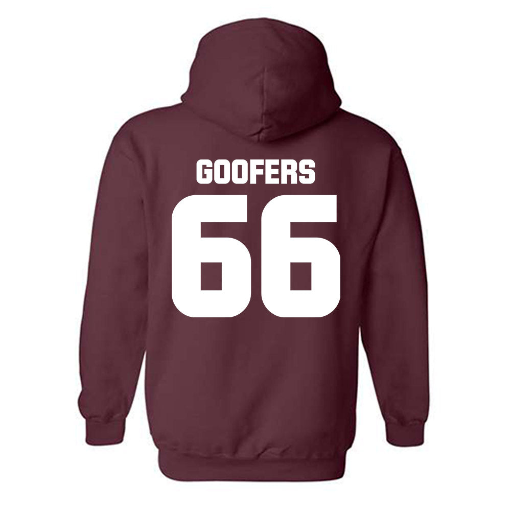 Colgate - NCAA Women's Ice Hockey : Chloe Goofers - Classic Shersey Hooded Sweatshirt-1