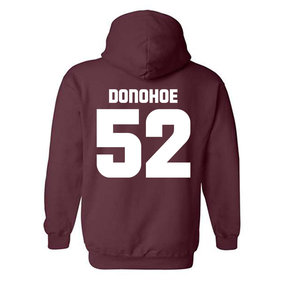 Colgate - NCAA Men's Lacrosse : Rooke Donohoe - Classic Shersey Hooded Sweatshirt-1