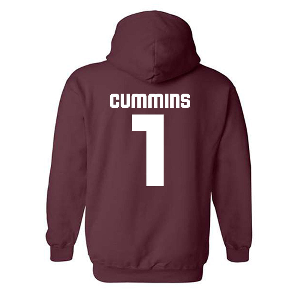 - NCAA Men's Basketball : Brady Cummins - Classic Shersey Hooded Sweatshirt-1