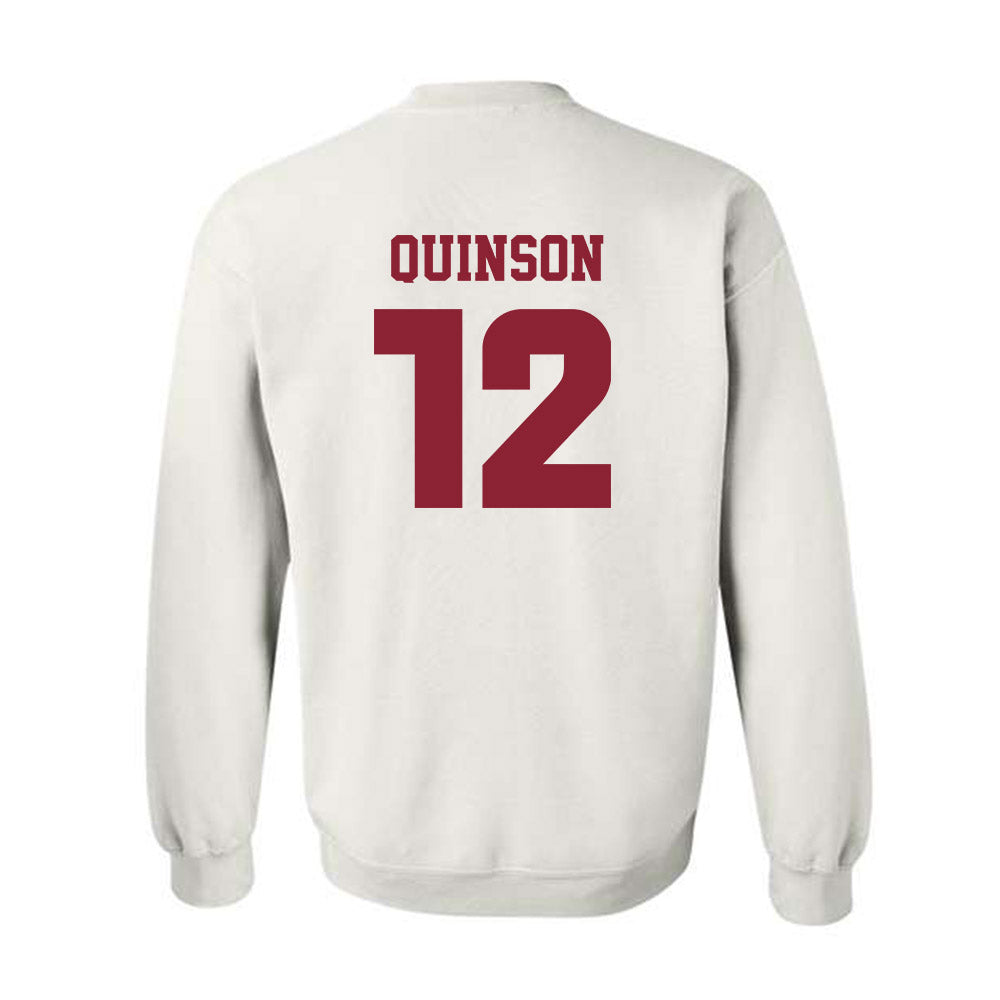 Colgate - NCAA Men's Lacrosse : Casey Quinson - Crewneck Sweatshirt-1