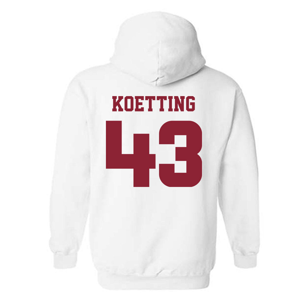 Colgate - NCAA Football : Jeb Koetting - Hooded Sweatshirt-1
