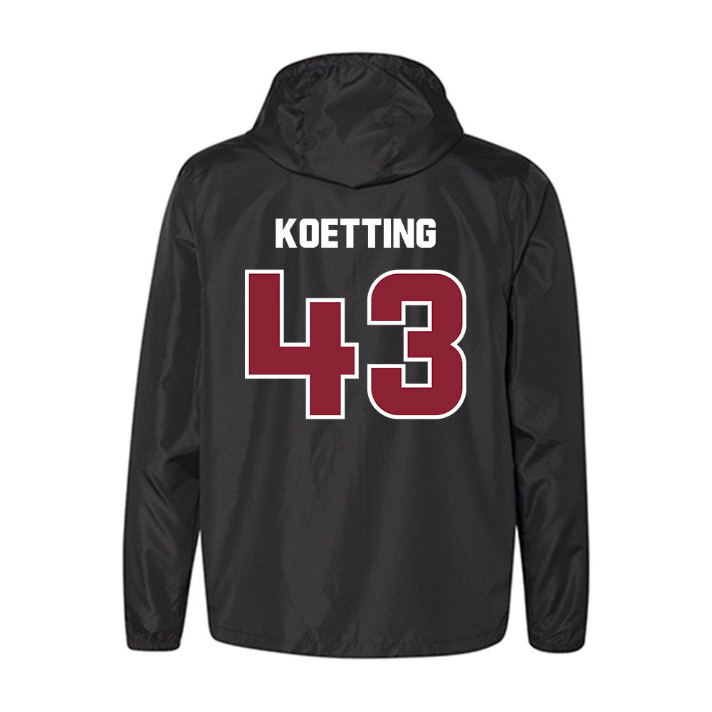 Colgate - NCAA Football : Jeb Koetting - Windbreaker-1