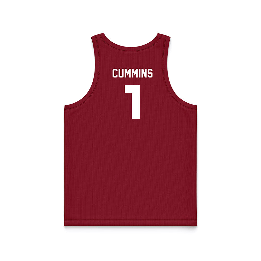 - NCAA Men's Basketball : Brady Cummins - Basketball Jersey-1