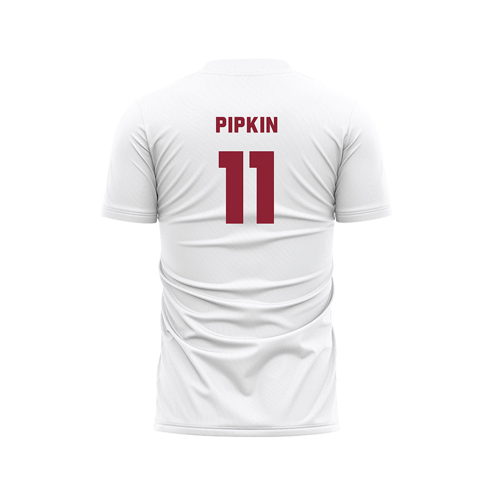 Colgate - NCAA Men's Soccer : Blake Pipkin - White Soccer Jersey-1