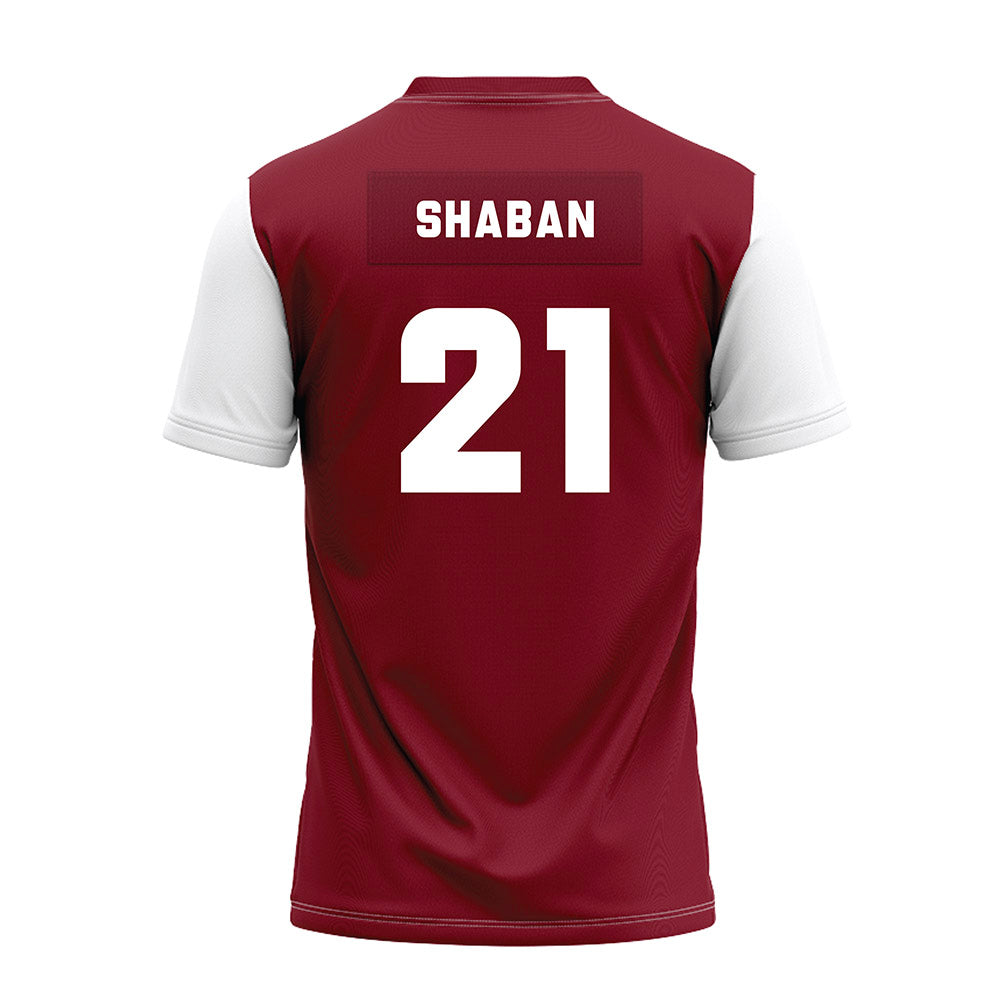 Colgate - NCAA Football : Danny Shaban - Maroon Premium Football Jersey-1
