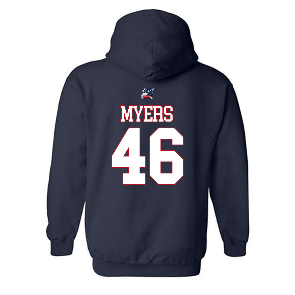 UTC - NCAA Football : Ethan Myers - Military Appreciation Hooded Sweatshirt-1