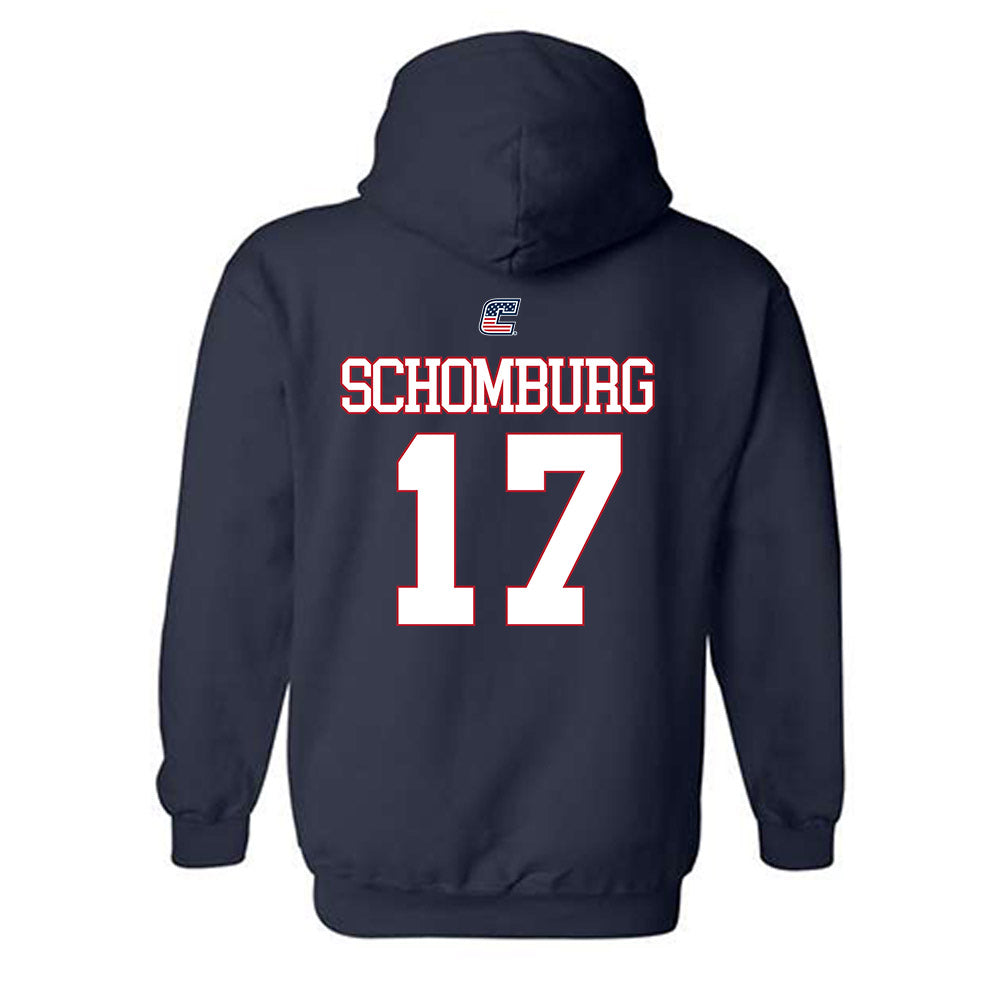 UTC - NCAA Football : Luke Schomburg - Military Appreciation Hooded Sweatshirt