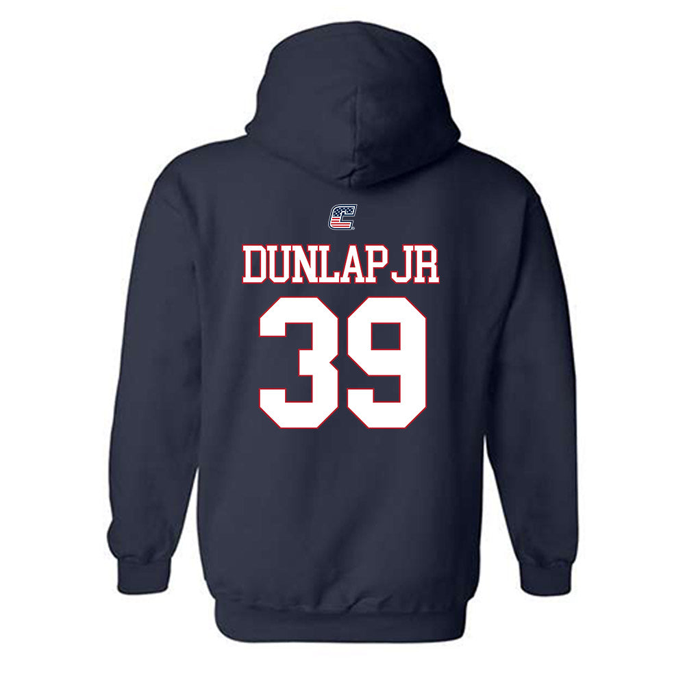 UTC - NCAA Football : Jarian Dunlap Jr - Military Appreciation Hooded Sweatshirt-1