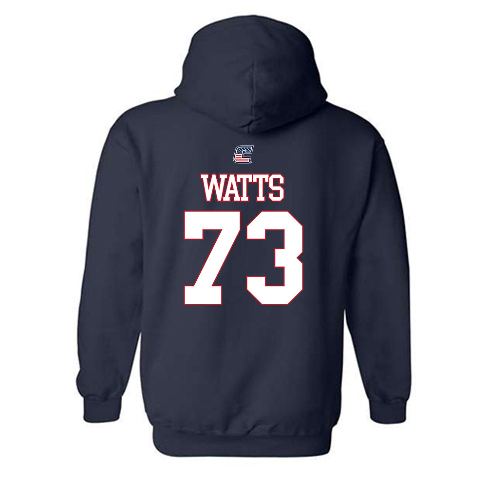 UTC - NCAA Football : Malik Watts - Military Appreciation Hooded Sweatshirt-1