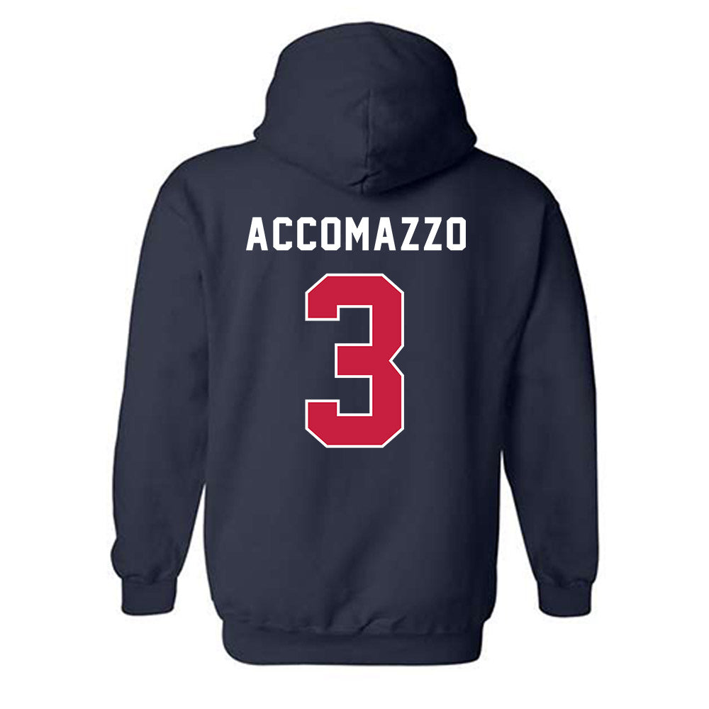 MSU Denver - NCAA Women's Volleyball : Mia Accomazzo - Classic Shersey Hooded Sweatshirt-1
