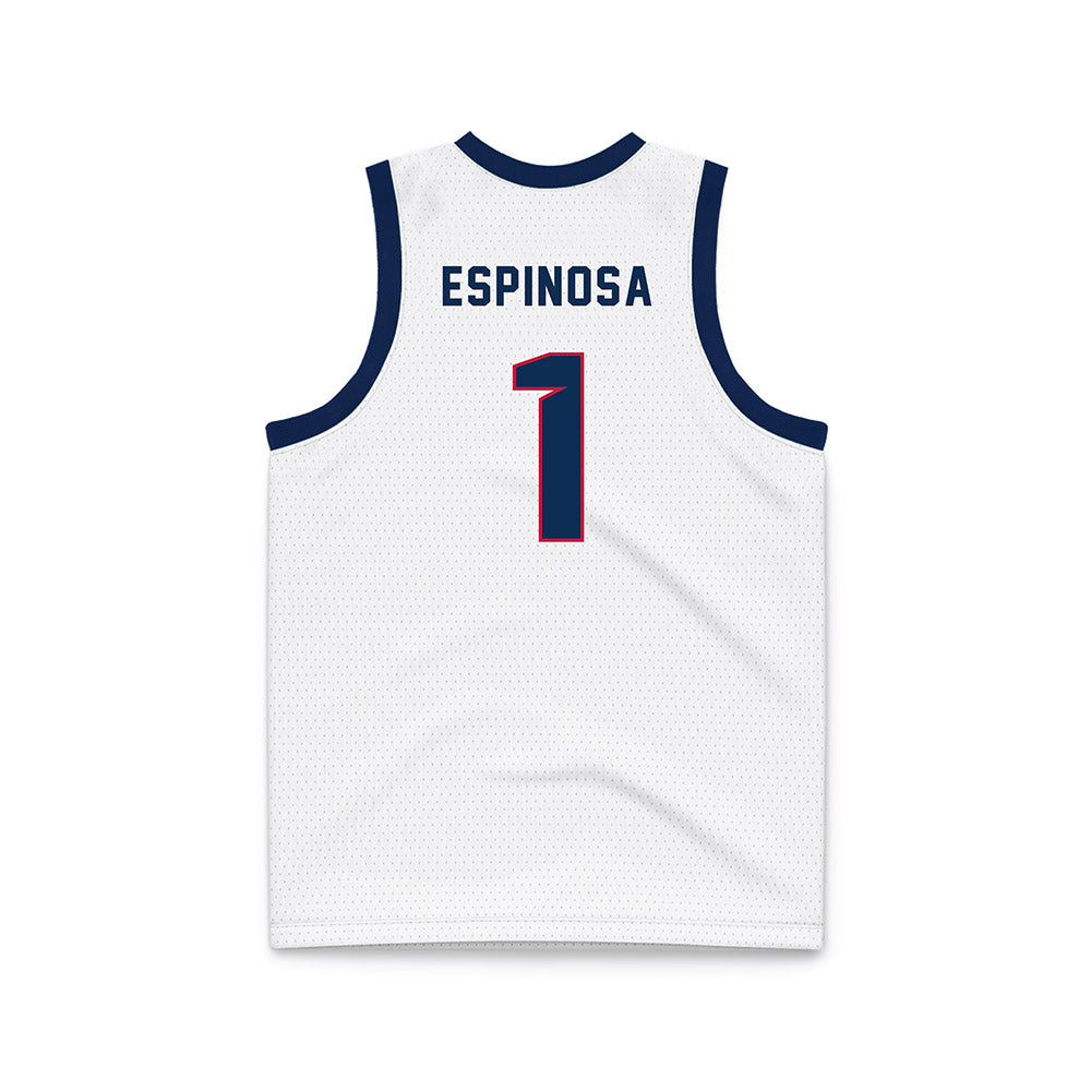 MSU Denver - NCAA Women's Basketball : Mikylah Espinosa - White Basketball Jersey-1